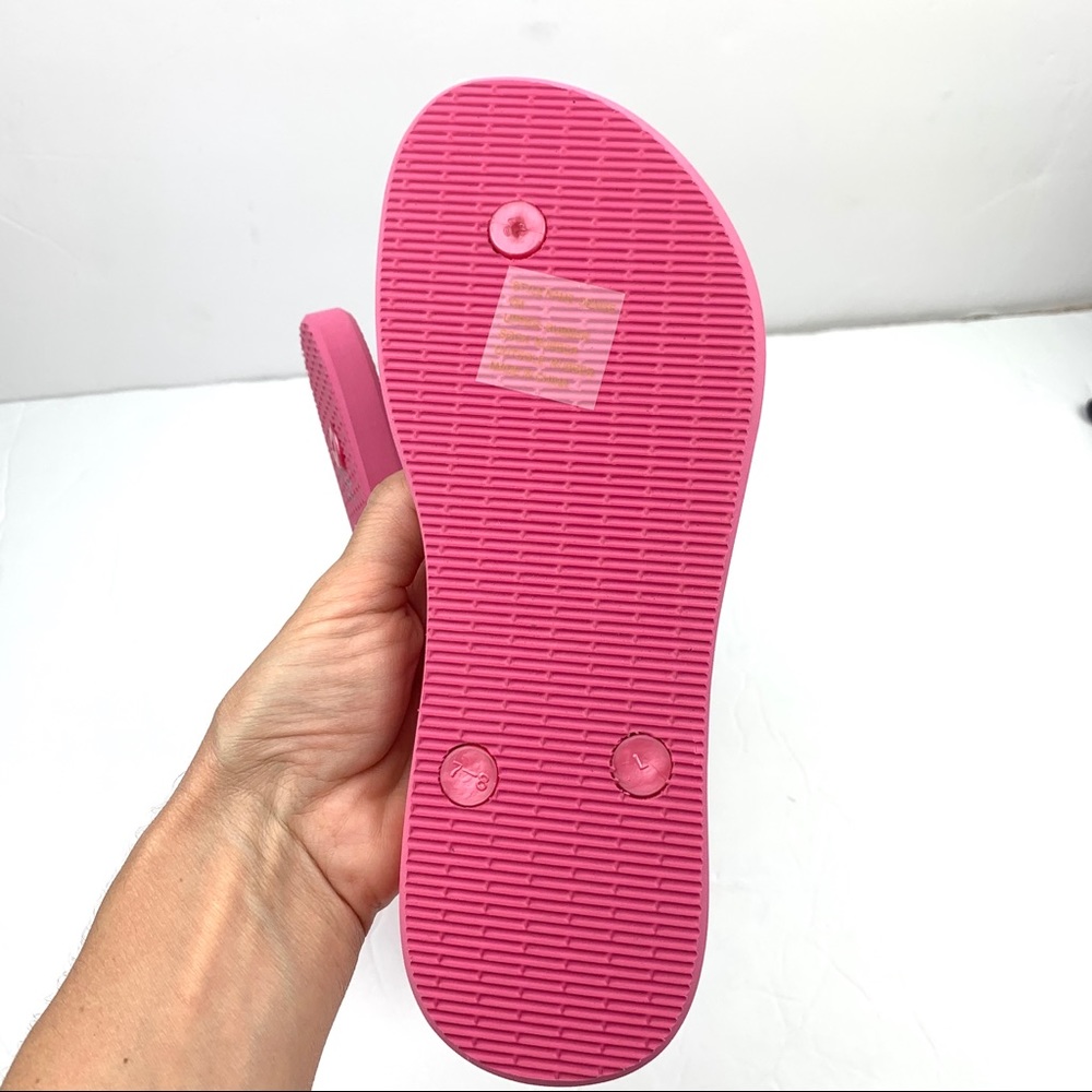 Kate Spade Denise Flip-Flops Scalloped Thong pink - Picture 8 of 10